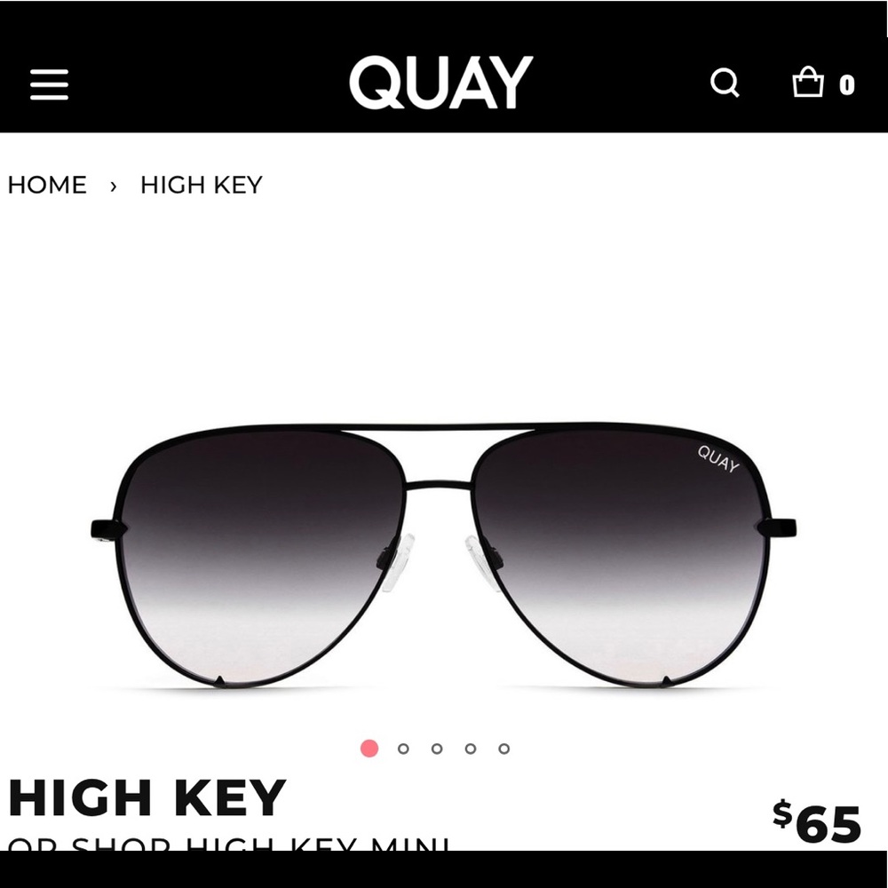 Quay Australia High Key Sunglasses